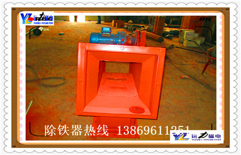 管道自卸式除鐵器，RCGZ系列管道自卸式永磁除鐵器價格 _遠力RCGZ系列管道自卸式永磁除鐵器型12000高斯_可定制工作原理_安裝示意圖 