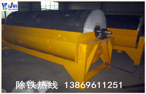 永磁筒式磁選機(jī)，湛江永磁筒式磁選機(jī)_遠(yuǎn)力湛江永磁筒式磁選機(jī)的結(jié)構(gòu)磁場(chǎng)分布圖